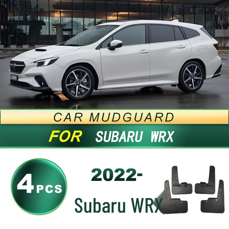 2022 Subaru WRX Soft Rubber Tire Mud Flaps - No Drilling Needed