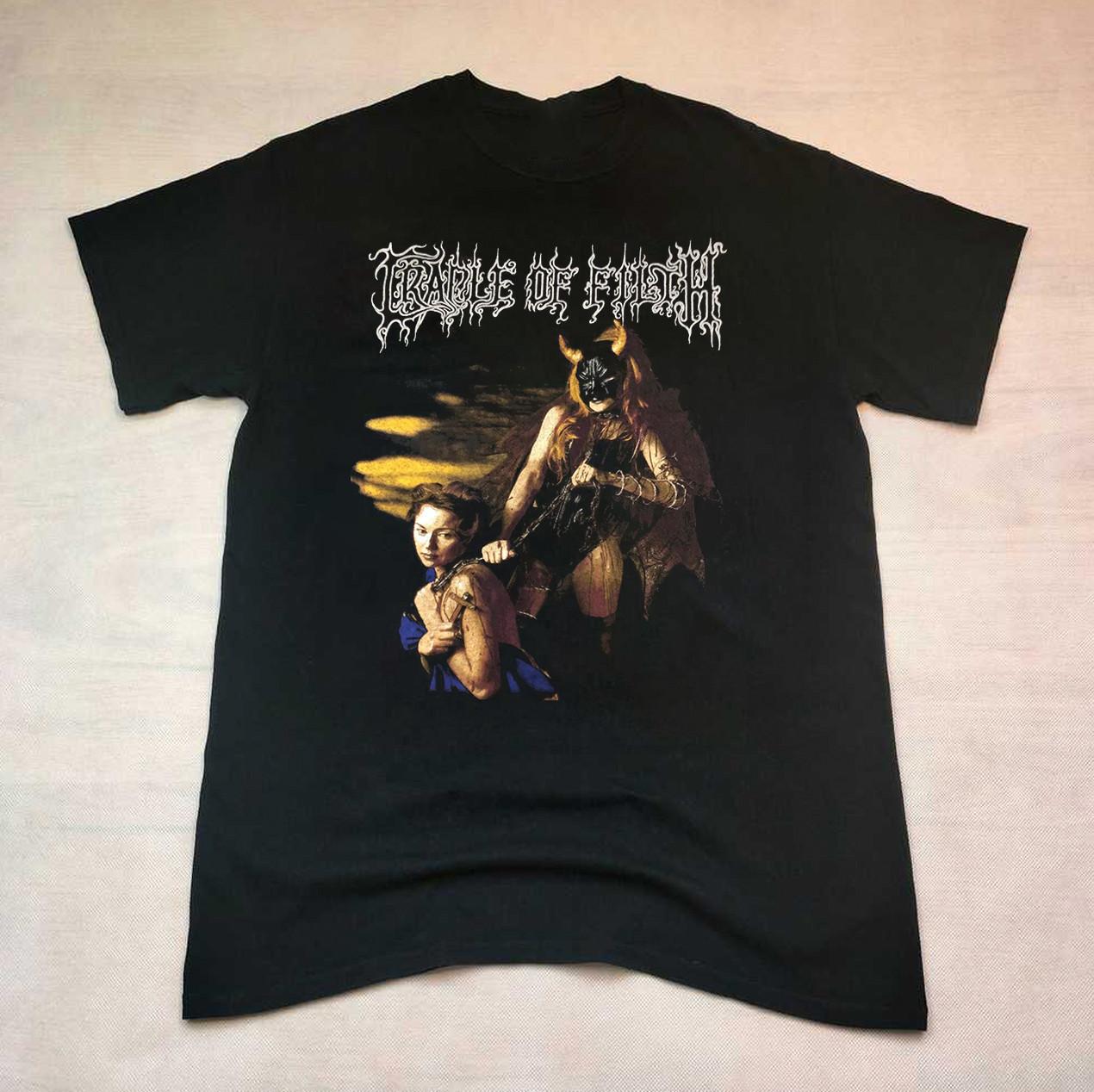 Cradle Of Filth Metal Band Short Sleeve Tee Unisex Cotton Shirt CS918 M
