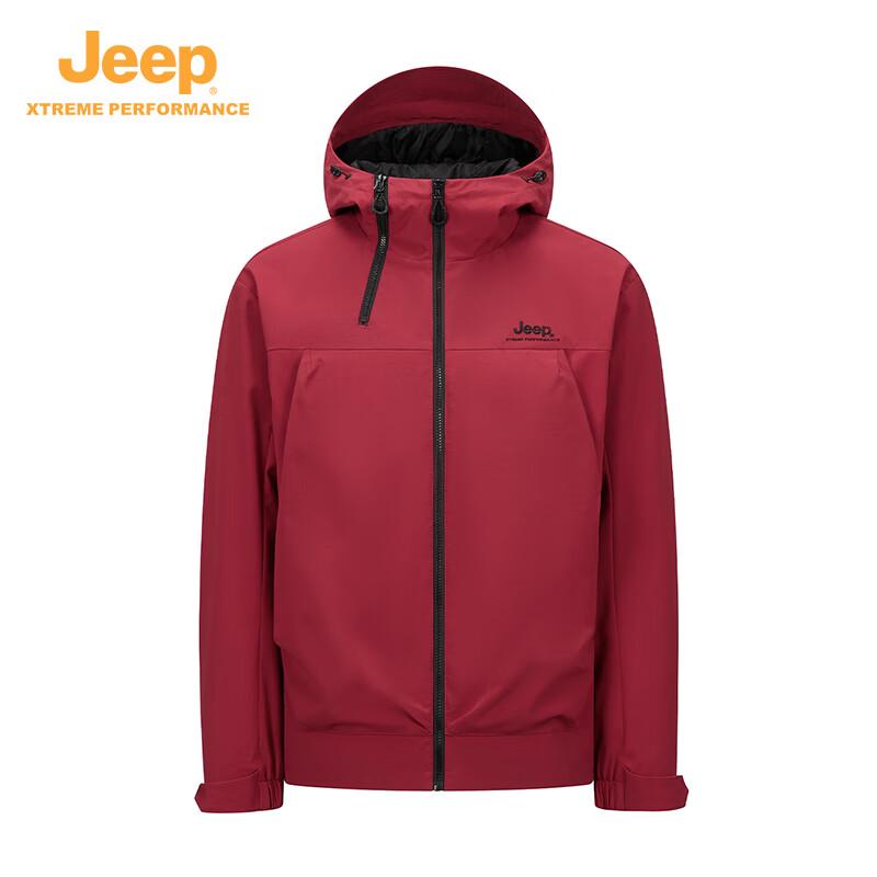 Jeep Outdoor Water-Resistant Windproof Jacket