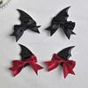 Little Devil Bat Wings Hair Clip Halloween Butterfly Headpiece Lolita Gothic Hairpiece