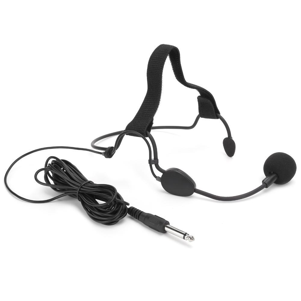 

Noise Reduction Earhook Microphone for WH20TQG Musical Instruments Guitar Singing чорний