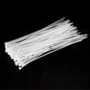 HASTYK White Nylon Self-Locking Cable Ties