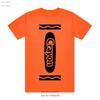 Crayons Funny Mens Womens Or Kids Birthday Christmas Gift T Shirt Fancy Dress Vintage Washed Streetwear Fashion Stretched