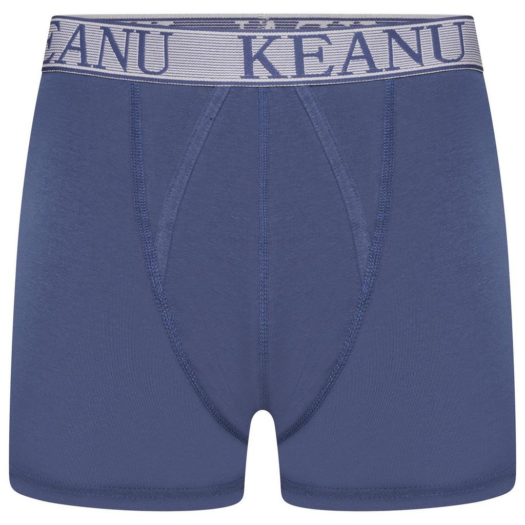 Keanu Mens Plain Boxer Shorts (Pack of 6)