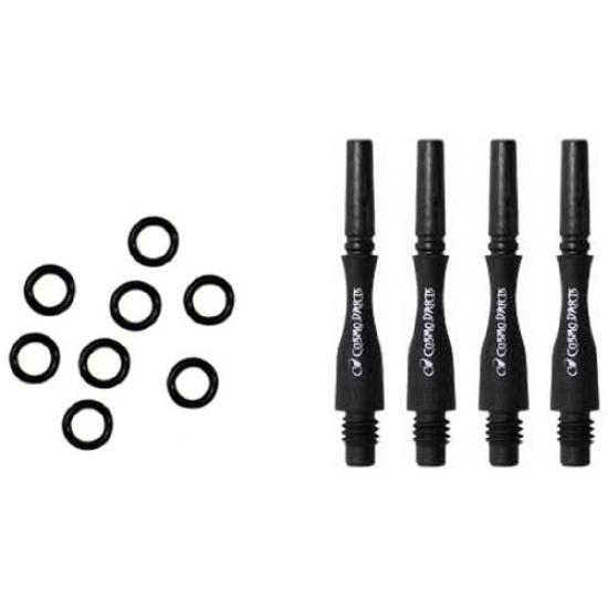 Cosmodarts Fit Shaft Carbon Hybrid Lock C black2