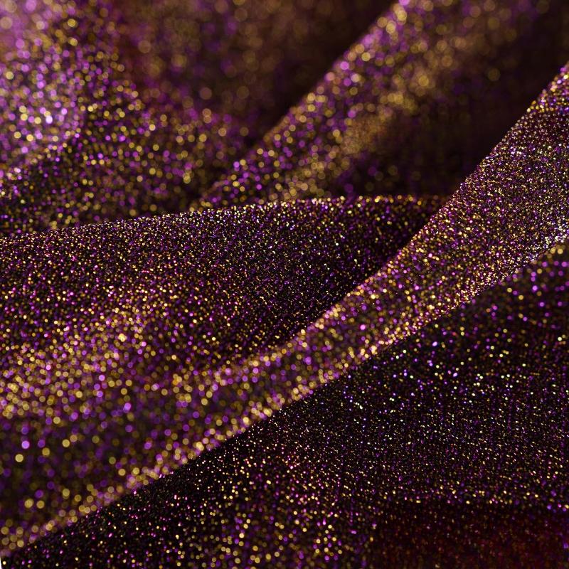 Oboustranná třpytivá hvězdná sametová látka Jasně hedvábná třpytivá sametová látka Nenatahovací pro DIY šití šatů Cheongsam