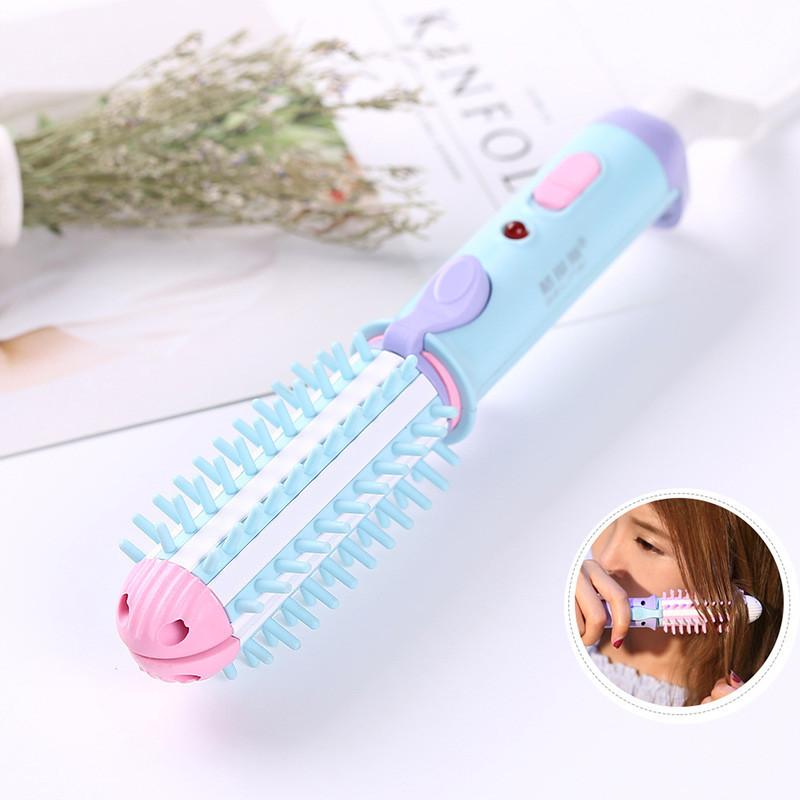 New Mini Hair Curler Straightener Ceramic Heating Safe Gentle On Hair Suitable For All Hair Types