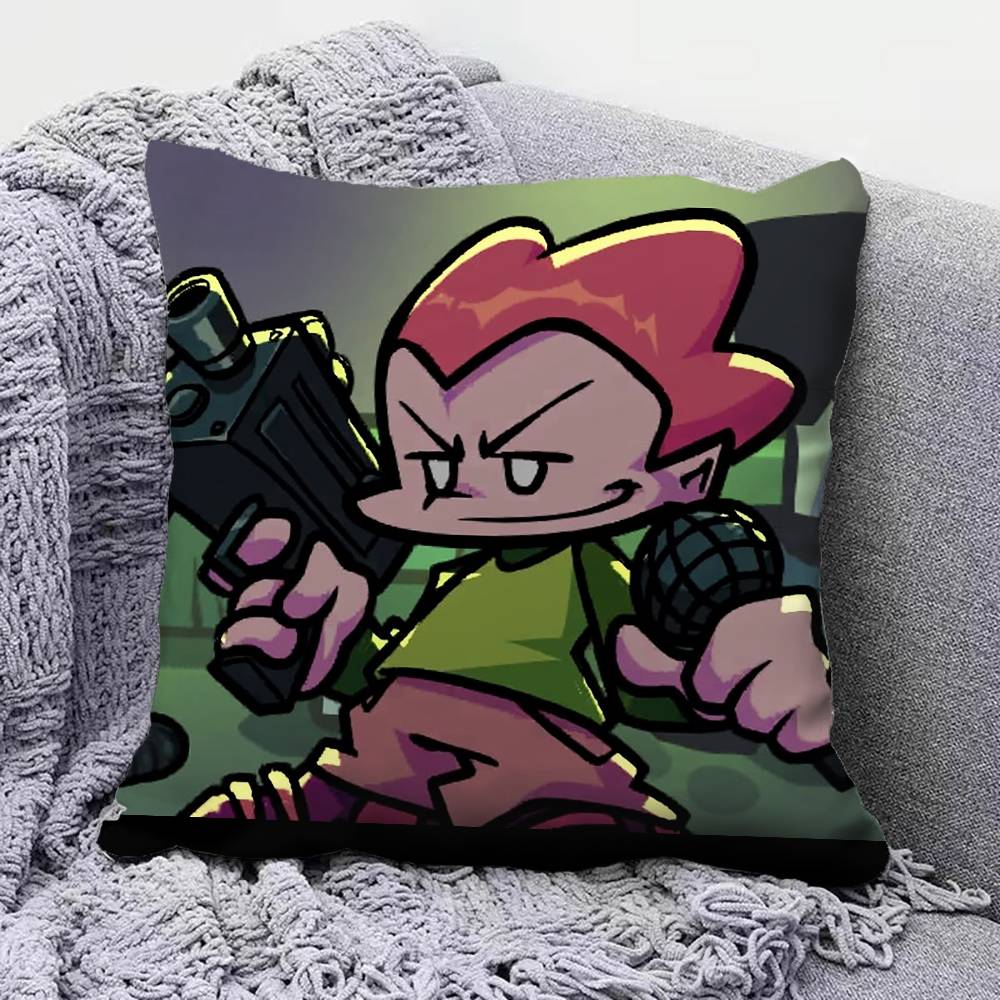 pico friday night funkin Cool Game Home Sofa Cushion Covers and Aecorative Custom Pillow Covers