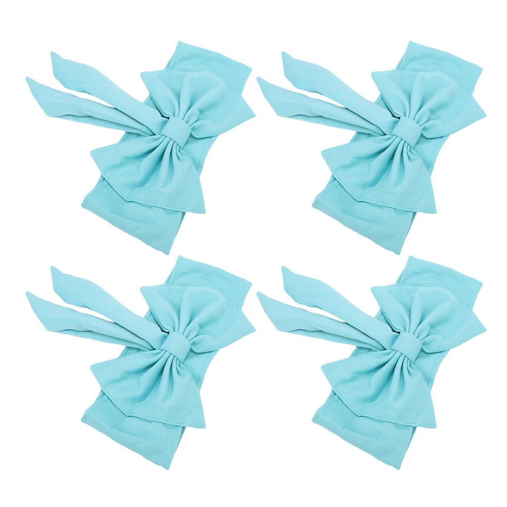 10pcs Chair Sashes for Wedding Elastic Chair Bows Sashes Decorative for Party Ceremony Reception Banquet Decorations