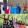 Outdoor Camping Travel Home Colourful 12 Clip Clothesline Self-driving Tour Portable Windproof Non-slip Sun Drying Rope