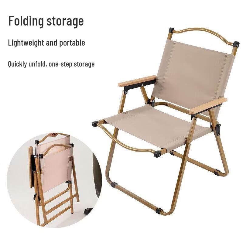 Jundingying Medium Aluminum Alloy Portable Camping Chair