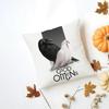 Tv GGood Omens Cushion Cover Iceland Washable Linen Soft  for Daily Sofa Bed Home Room Decor