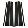 Fit Volvo XC90 2003-2014 6pcs/set Window Center Pillar Film Trim Cover B C Posts Sticker Column Car Accessorie