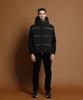 Panicale Black Hooded Down Vest