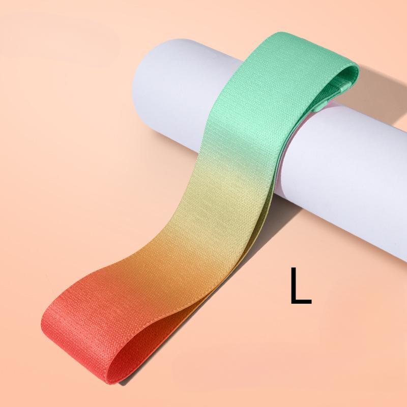 Hüftkreis Elastisches Fitness Squat Bein Widerstandsband Rutschfest Po Missbrauch Kreis Zuhause Yoga Übung Farbverlauf Schöner Po Kreis