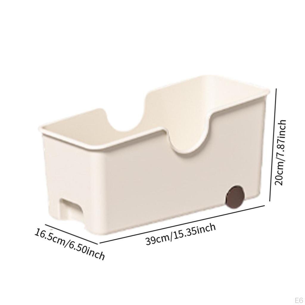 Pojemnik z koszem do przechowywania na kółkach do szafek, blatów