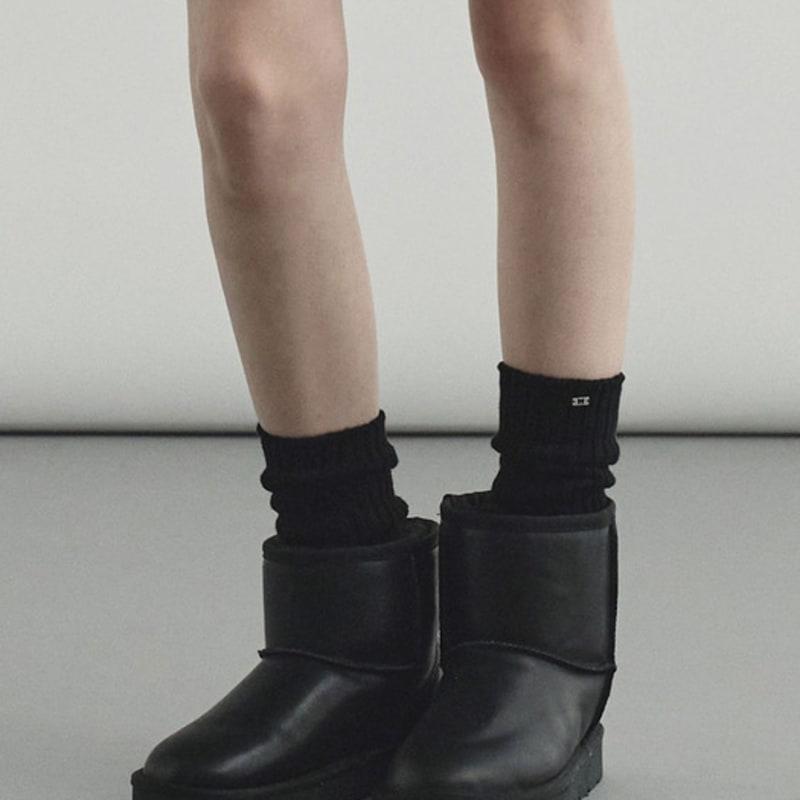 MONGDOL [5 Colors] Wool Blend Golji Knit Socks MDAC034