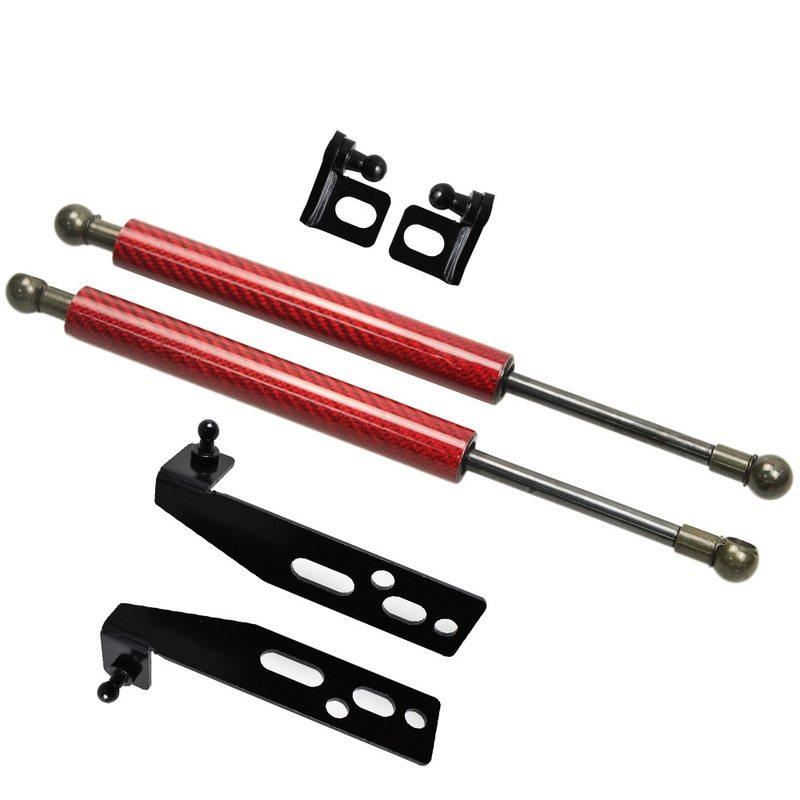 2PC Hood Damper For Toyota Altezza Lexus IS XE10 200/300 1999-2005 Front Bonnet Modify Gas Struts Lift Support Shock Piston Rods