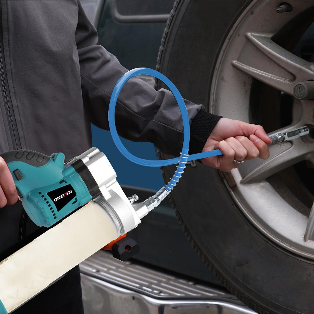 ONEVAN 10000PSL Elektrická mazací pistole Bezdrátová Vysokotlaká Mazací olej pro automobily Nabíjecí nástroj Pro Makita 18V Bateriový kolík