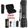 Rechargeable Flashlights High Lumens, 990000 Lumen Brightest Led Flashlight with 5 Modes Powerful Waterproof Torch for Outdoor