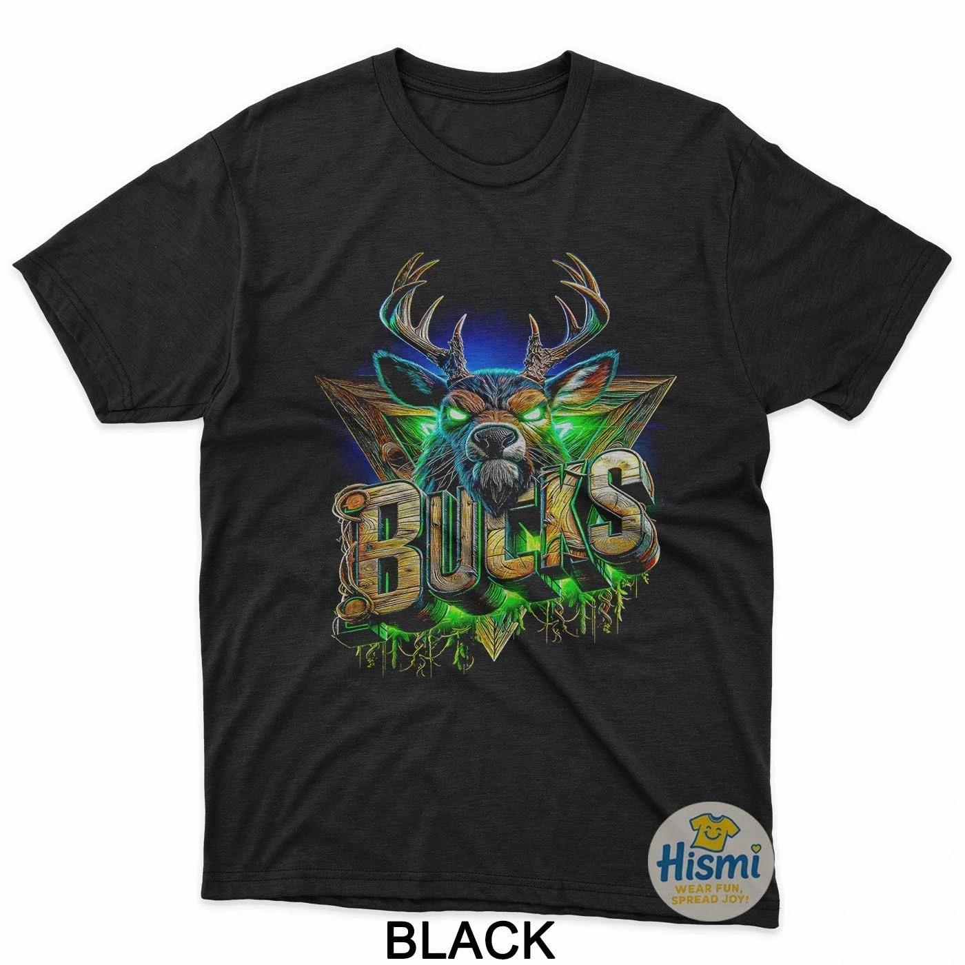 

Furious Deer Geometric Buck Streetwear T-Shirt XL