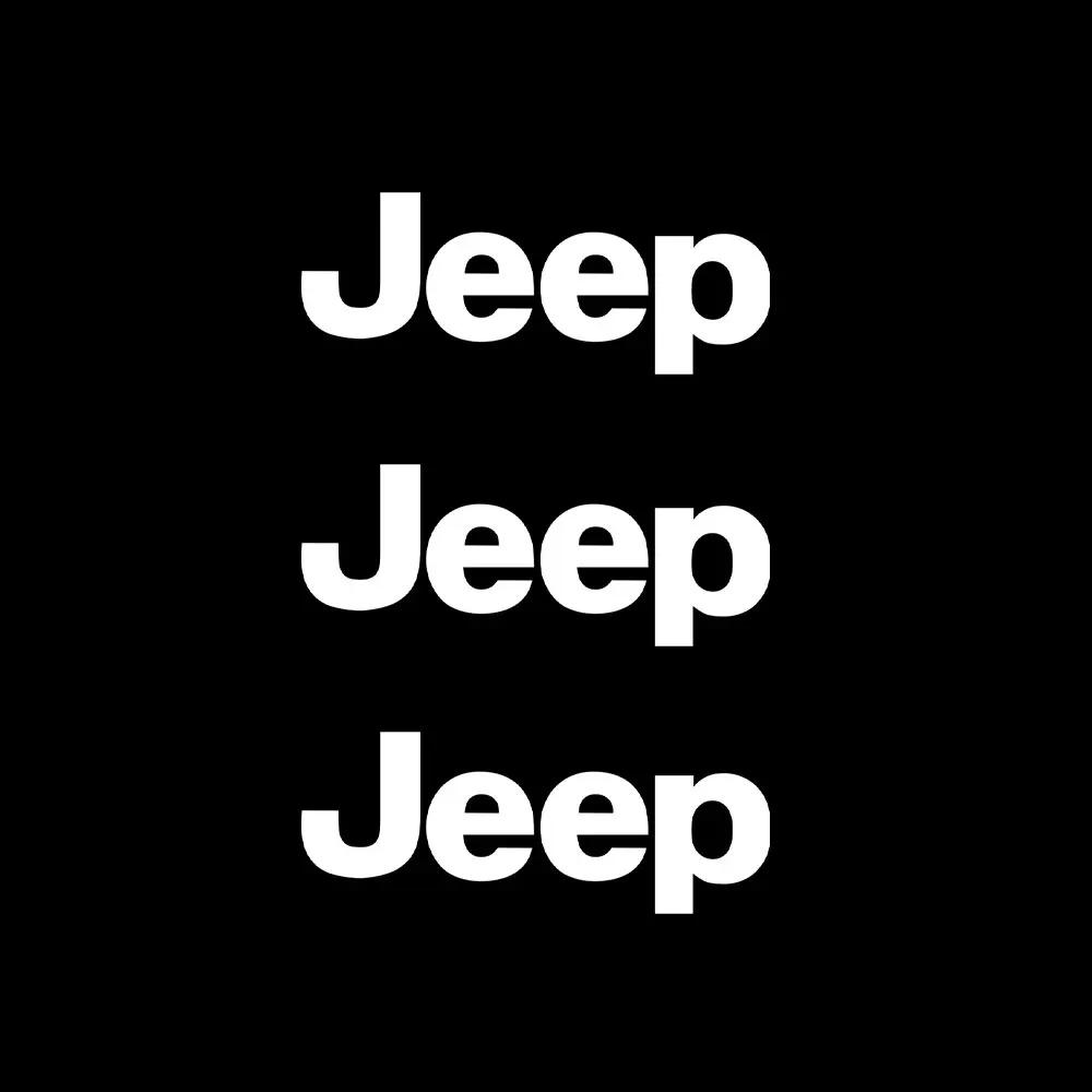 Waterproof Jeep Car Sticker Auto Decal for Renegade Wrangler Grand Cherokee Compass Patriot Side Body Trunk Bumper Accessory