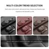 Leather Car Key Case Cover For Wei Lai Nio Es6 Es7 Es8 Et5 Et7 Et9 Ec6 Ec7 Et5T Eve Ep9 - Car Keychain Protection Shell