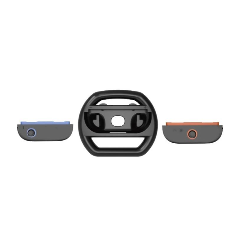 Portable Racing Wheel Attachment Featuring Not Slip Design & Responsive Action Button Suitable for Console Gaming