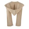 Spring Autumn Hat Scarf Integrated Hooded Knitted Shawl Women's Outer Garment for Shirts Thickened Autumn Winter Fashion Neck Scarf