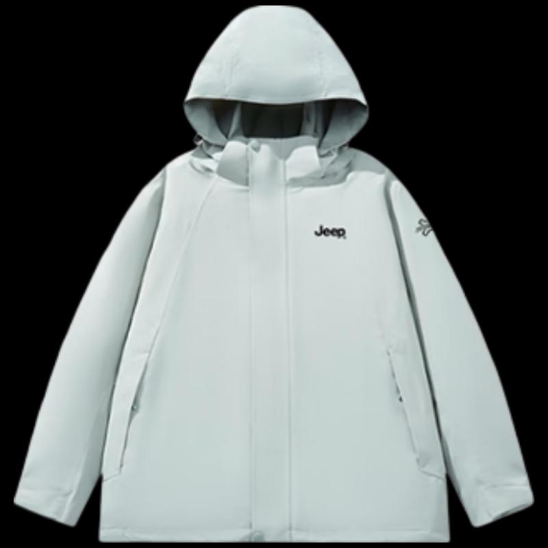 Jeep Men s Single-Layer Hooded Outdoor Windbreaker P85HMWJ513 2XL