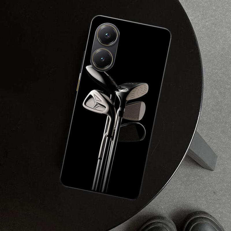 

Modern Golf Sports Phone Case Cover for Xiaomi Poco X6 X5 X7 Pro F7 Ultra Redmi 15C 15 13C 13 12C 12 10C 10 10A 9C 9A 9T 9 Coque Redmi 10C
