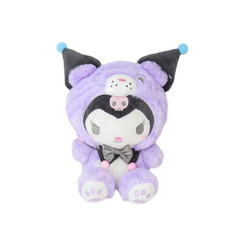 Adorable Tiger Kuromi My Melody Cinema Roll Pudding Dog Plush Toy Ultra Soft Short Plush Doll