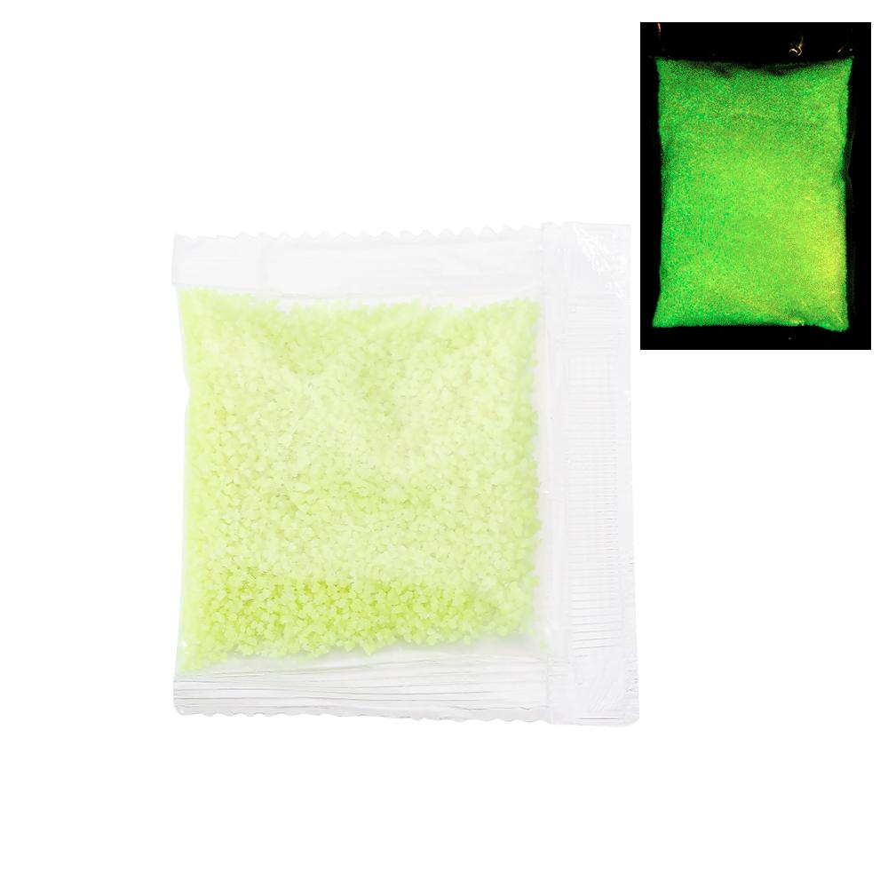 20-50g/Lot Luminous Sand Stone Fluorescent Super Luminous Particles Glow in the Dark Pigment for DIY Epoxy Resin Mold Fillings