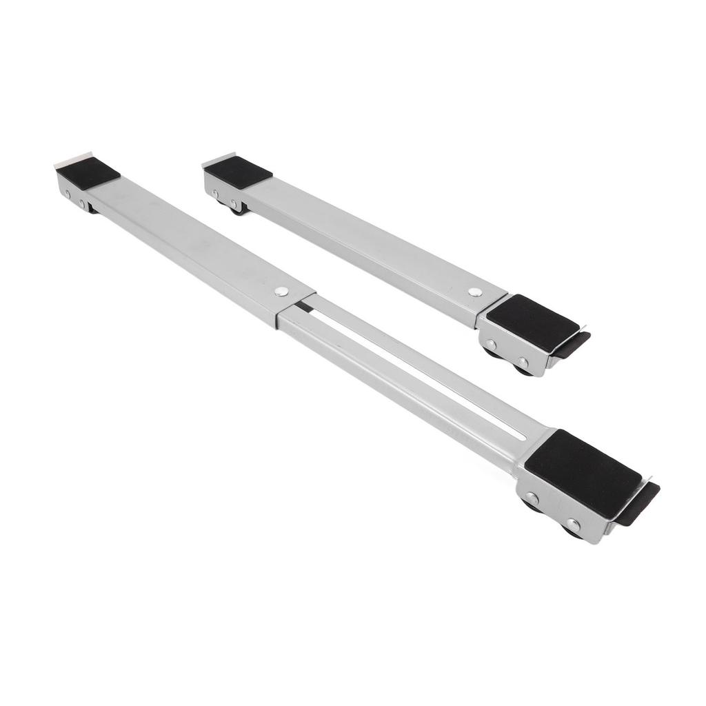 2 set Mobilt rullfäste Möbelupphöjd bas Rörliga hjul för kylskåp och tvättmaskin