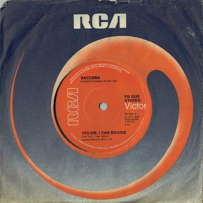 7inch Record BACCARA - Yes Sir, I Can Boogie PB5526 RCA Victor 1977 UK Soul/Funk Used