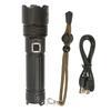 IPX4 Waterproof LED Flashlight 30W Rechargeable Flashlight Super Bright Flashlight  Emergency