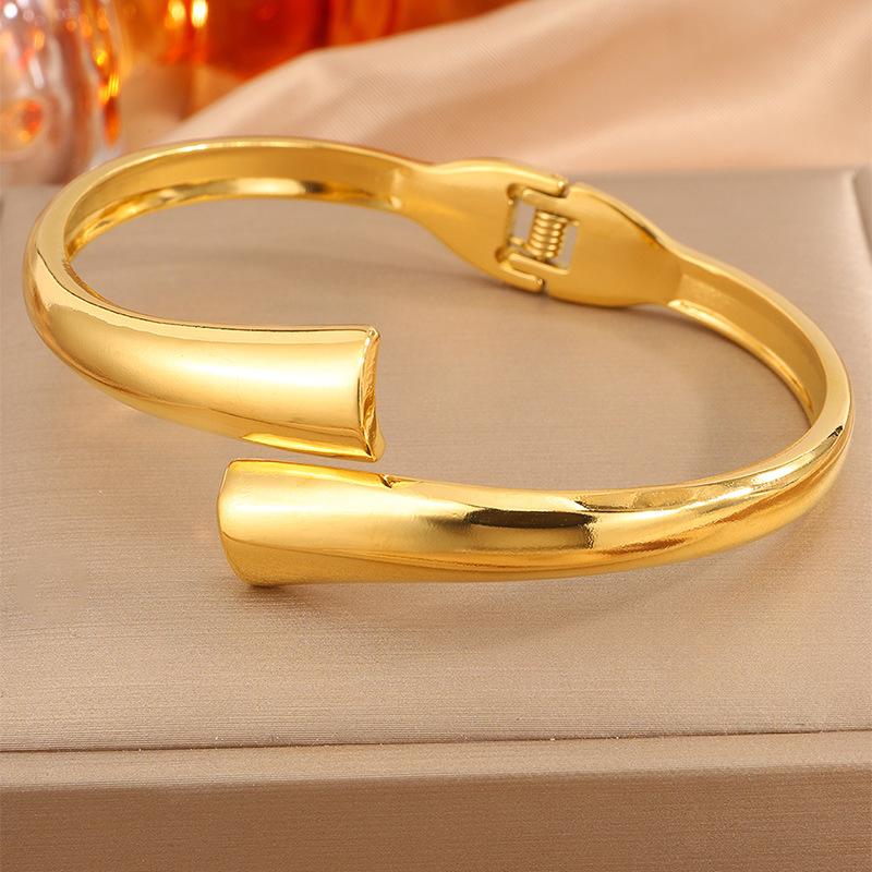 Women s Streamer Opening Simple Design Style Couple Style Bracelet One Size(16-22CM)