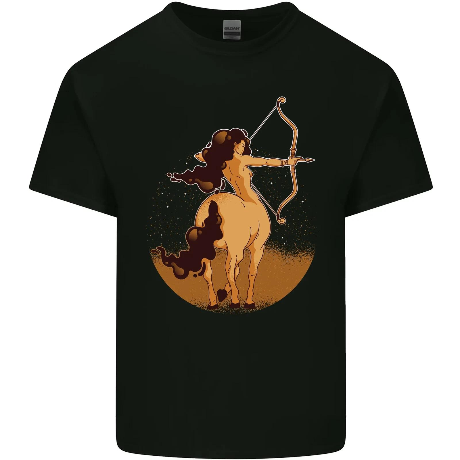 Sagittarius Woman Zodiac Star Sign Kids T-Shirt Childrens 4XL