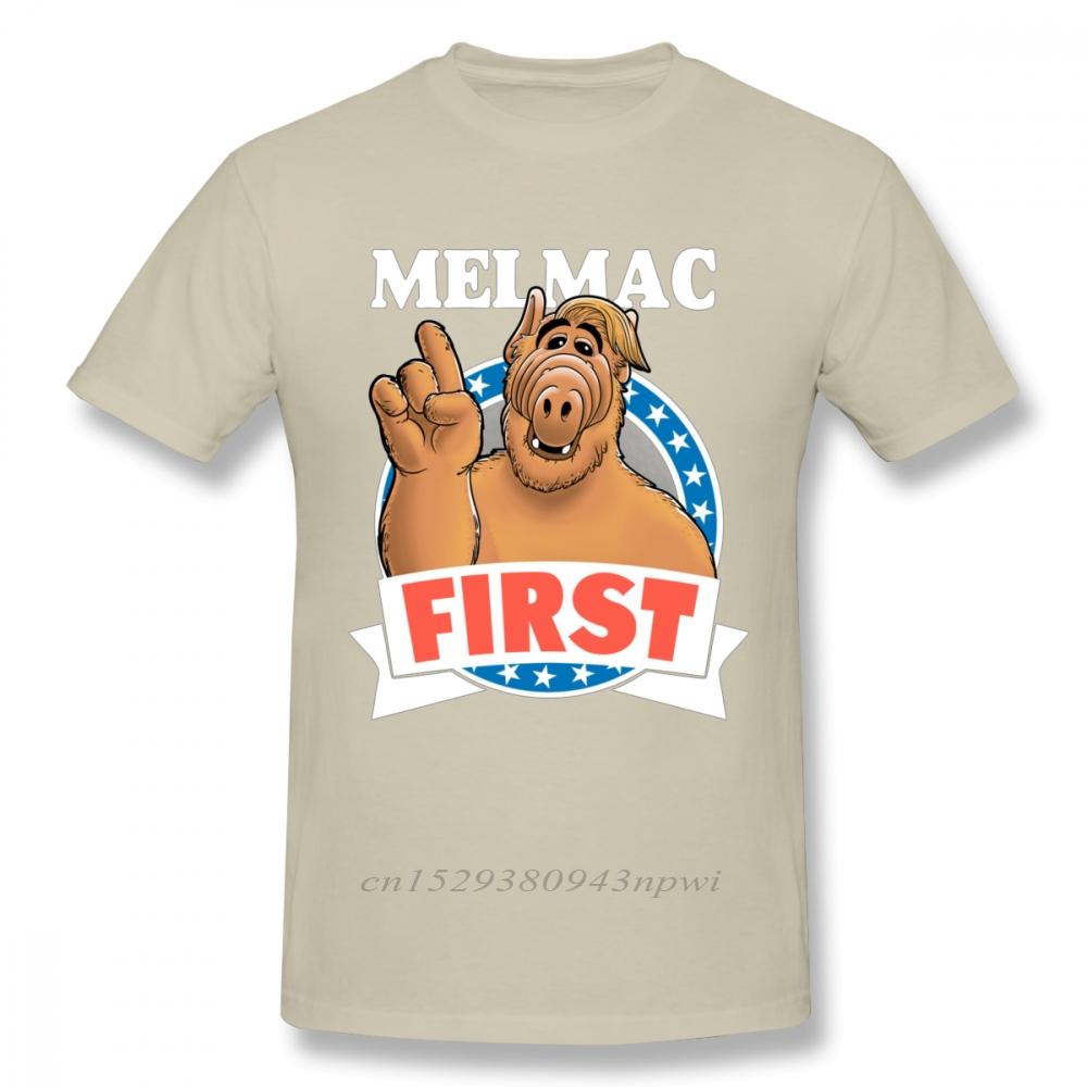 Novelty ALF Melmac First T Shirt For Male Stylish Design Round Collar Life Form Tee Shirt Plus Size