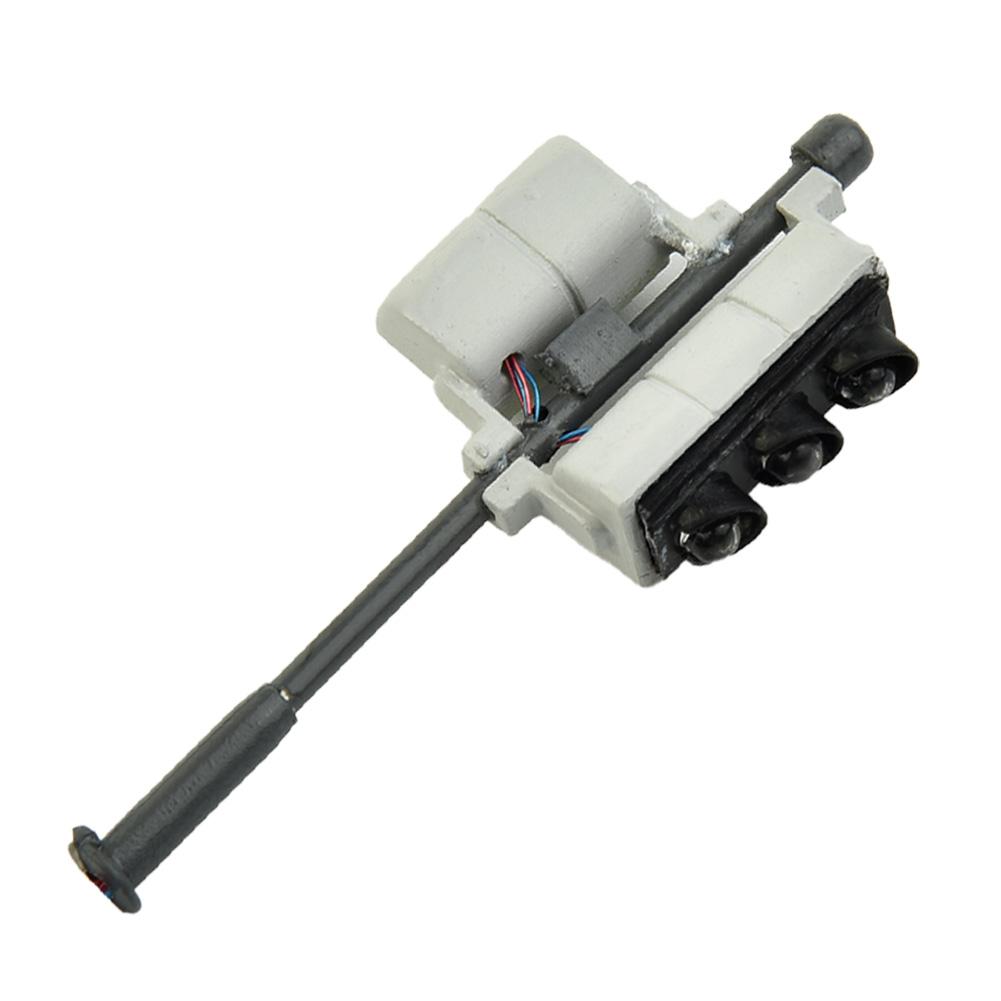 3 Stück Spur 00 H0 Ampeln mit Fußgängerampeln, LEDs und Bedienfeld Ideal für Bahn- & Gebäudelayouts