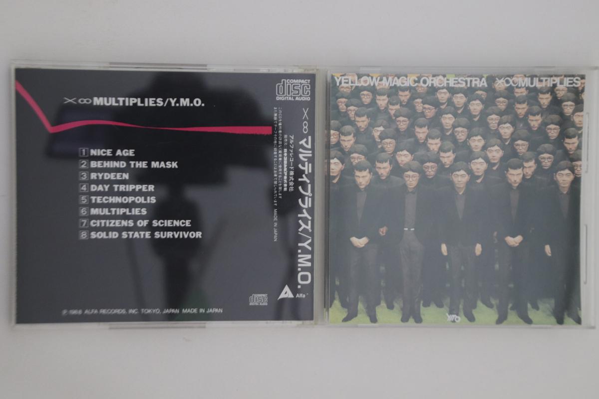 

CD YELLOW MAGIC ORCHESTRA X multiplies ALCA290 ALFA 1992 Japan Japanese PopRock Used