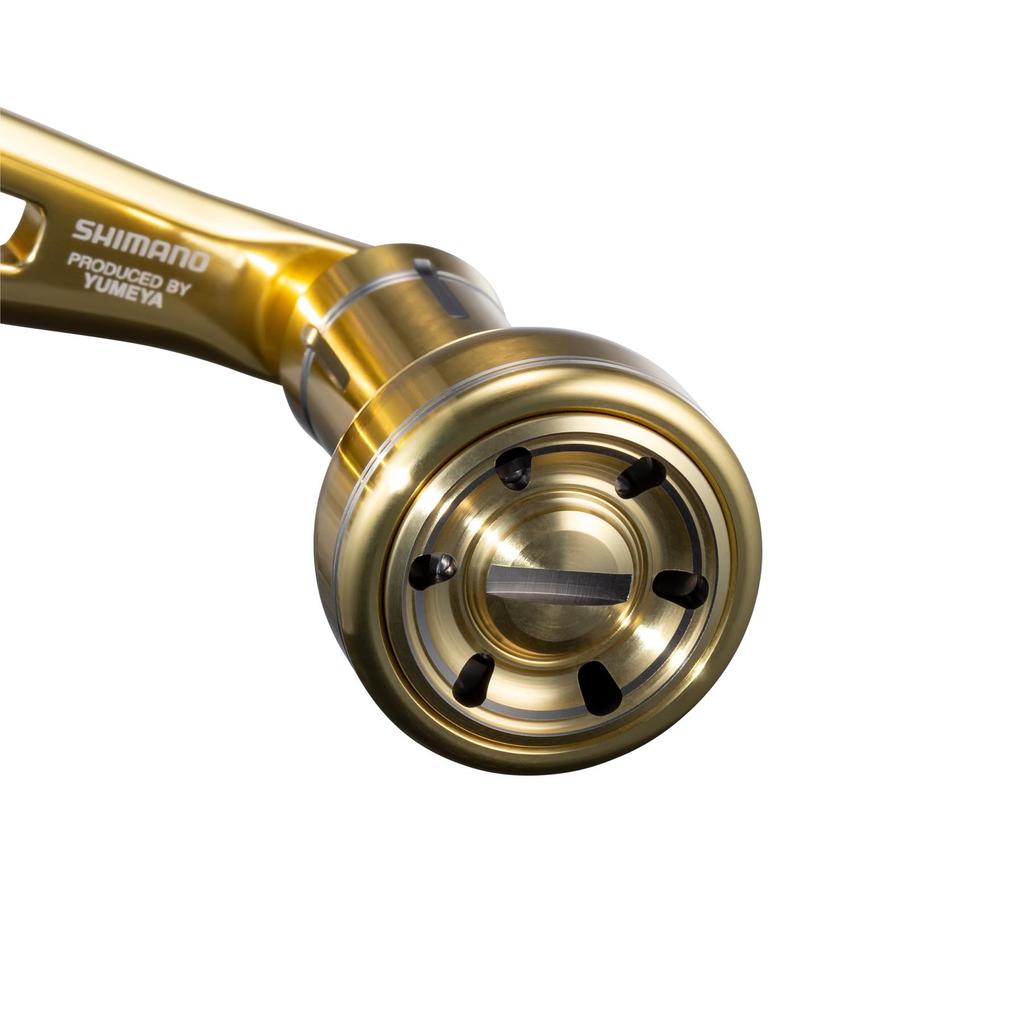 SHIMANO Custom Parts 25 Yumeya Double Handle Aluminum Knob 60mm Gold