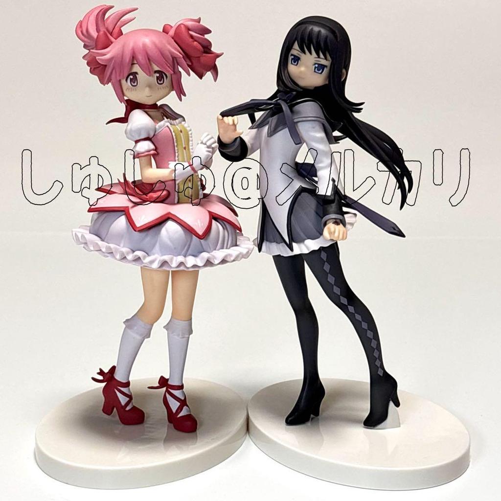 NO BOX SQ Puella Magi Magica Madoka Kaname Homura Akemi Figure Set 2