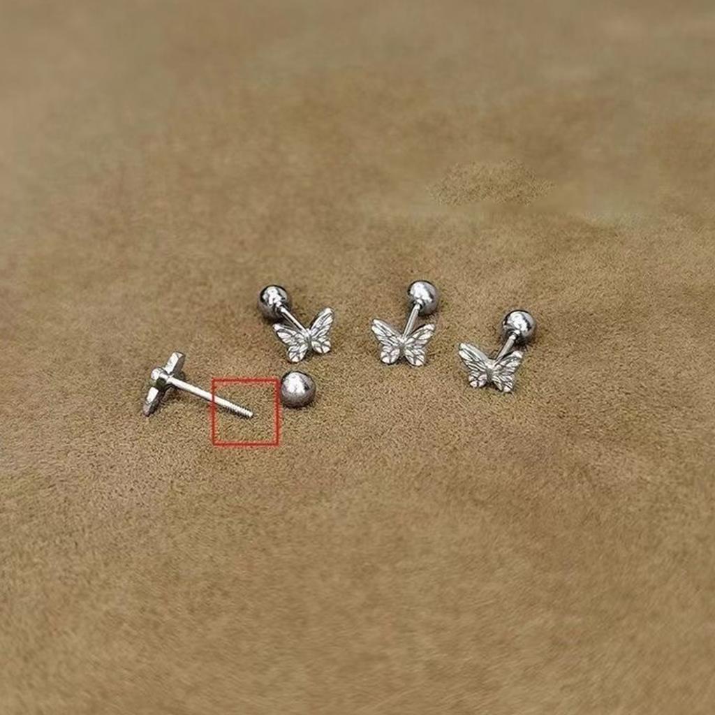 1Pair Fashion Exquisite Earrings High Quality Simple Butterfly Earrings For Women Girls Birthday Gifts Jewelry Accessories