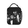 Malcom Black History Insulated Lunch Bags High Capacity  Lunch Container Cooler Bag Lunch Box Tote Work  Outdoor Men Women