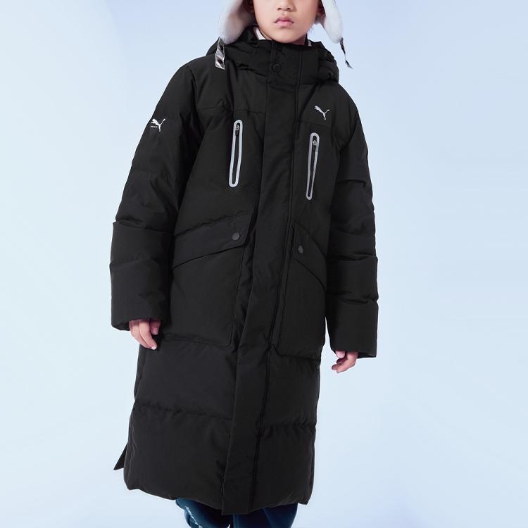 Puma Kids Down Jackets Hooded Non Detachable Thickened Hooded 353425107213-90001