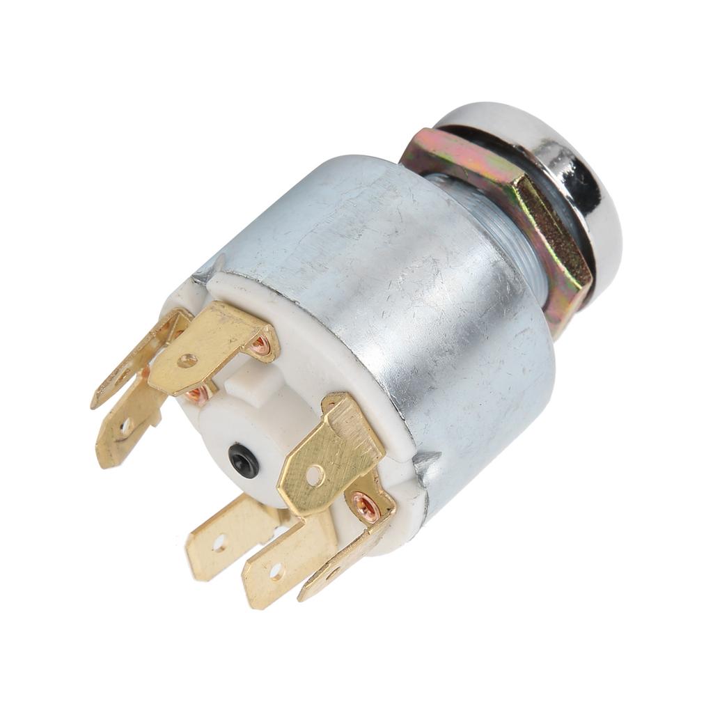 12V Ignition Lock Cylinder Control Switch with 2 Keys Universal Fit for Lucas SPB501 4 Position