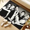 B-backstreet Boys Singer Floor Mat Soft Flannel Rug Non-Slip Absorbent Mat For Bathroom Bedroom Home Decor