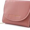 Women’s Short Wallet RFID Blocking Coin Purse Small Bifold Card Holder Compact Clutch Wallet with Zipper Pocket