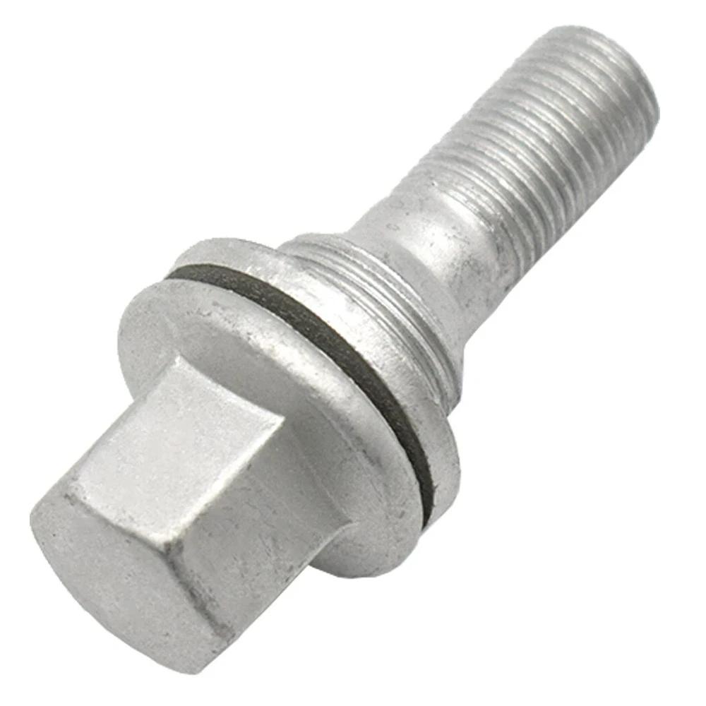 4/8Pcs Wheel Nuts Bolts Fit For Citroen Peugeot 206 207 208 308 407 3008 17mm HEX Wheel Lug Bolts